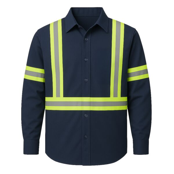 Trimach - Food Industry Work Shirts With 2″ Reflective Tape Thumbnail