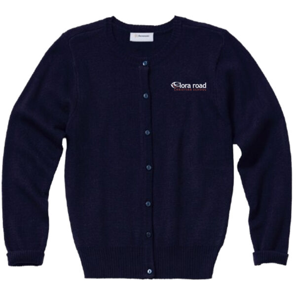 Embroidered Girls Cardigan Thumbnail