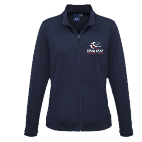 Embroidered Ladies Polyester Jacket Thumbnail