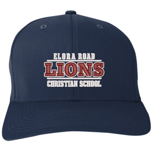 Embroidered Youth Cotton Twill Cap Thumbnail